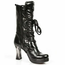 Bottes Cuir New Rock M.5815-S10 -Spiral Boutique new rock m 5815 s10 4 zoom