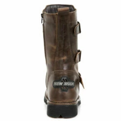 Bottes Cuir Marron New Rock M.710-C4 -Spiral Boutique new rock m 710 c4 4 zoom