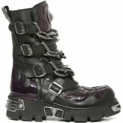 Bottes Cuir New Rock M.724-C1