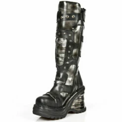 Bottes Cuir New Rock M.8353-C1 -Spiral Boutique new rock m 8353 c1 4 zoom