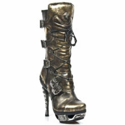 Bottes Steampunk New Rock M.MAG006-C3 -Spiral Boutique new rock m mag006 c3 2 zoom