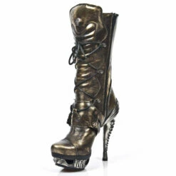 Bottes Steampunk New Rock M.MAG006-C3 -Spiral Boutique new rock m mag006 c3 4 zoom
