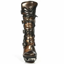 Bottes Steampunk New Rock M.MAG006-C4 -Spiral Boutique new rock m mag006 c4 4 zoom