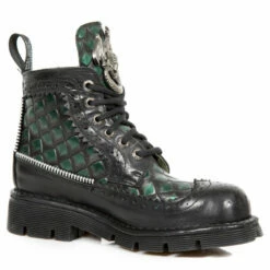 Bottines Cuir New Rock M.MILI124-C1 -Spiral Boutique new rock m mili124 c1 3 zoom