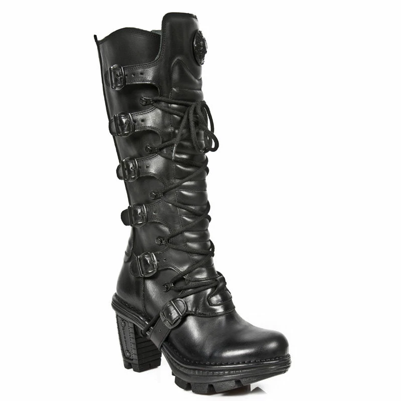 Bottes Cuir New Rock M.NEOTR014-C1 4 Bottes Cuir New Rock M.NEOTR014-C1 – Image 2