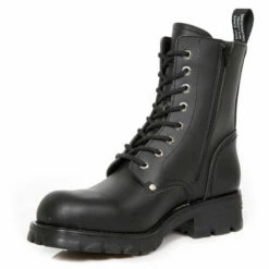 Bottines Vegan New Rock M.NEWMILI084-V2 -Spiral Boutique new rock m newmili084 v2 3 zoom