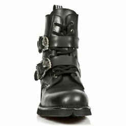 Rangers Cuir New Rock M.NEWMILI090-C1 -Spiral Boutique new rock m newmili090 c1 3 zoom