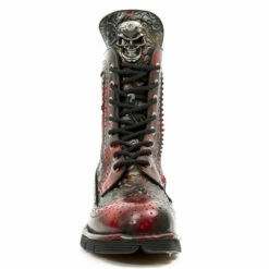 Bottines Cuir New Rock M.NEWMILI110-C3 -Spiral Boutique new rock m newmili110 c3 3 zoom