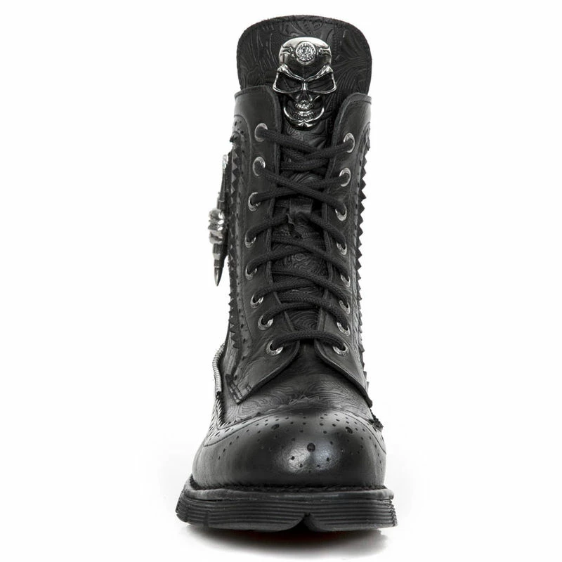 Bottines En Cuir New Rock M.NEWMILI120-C2 4 Bottines En Cuir New Rock M.NEWMILI120-C2 – Image 2