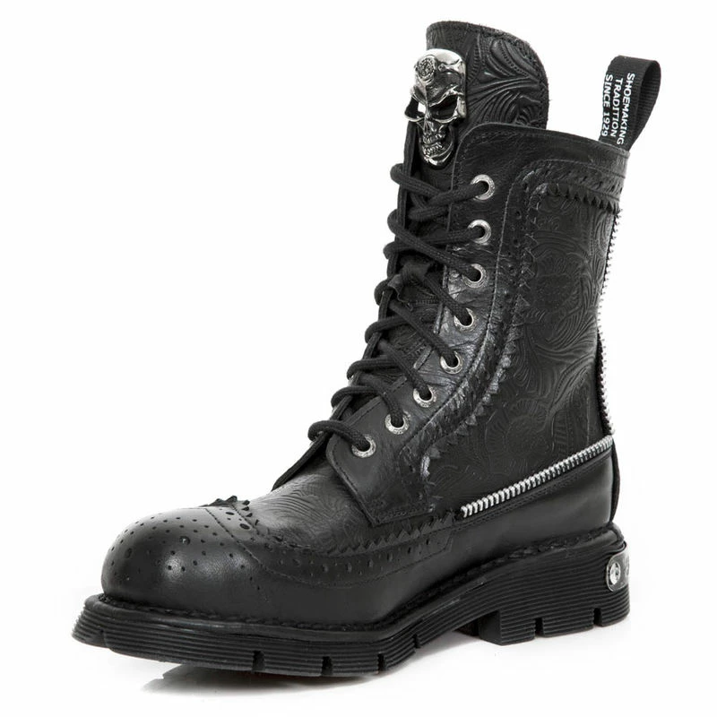 Bottines En Cuir New Rock M.NEWMILI120-C2 5 Bottines En Cuir New Rock M.NEWMILI120-C2 – Image 3