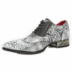 Mocassins Cuir New Rock M.NW136-C35 -Spiral Boutique new rock m nw136 c35 3 zoom