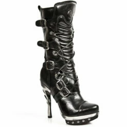 Bottes Cuir New Rock M.PUNK001-C1 9 Bottes Cuir New Rock M.PUNK001-C1 -Spiral Boutique new rock m punk001 c1 2 zoom