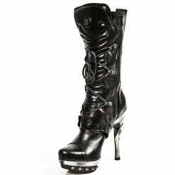 Bottes Cuir New Rock M.PUNK001-C1 11 Bottes Cuir New Rock M.PUNK001-C1 -Spiral Boutique new rock m punk001 c1 4 zoom