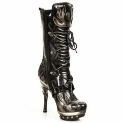 Bottes Cuir New Rock M.PUNK023-C2 -Spiral Boutique new rock m punk023 c2 4 zoom