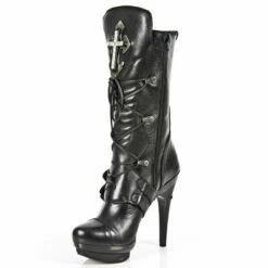 Bottes Cuir New Rock M.PUNK061-S1 -Spiral Boutique new rock m punk061 s1 4 zoom