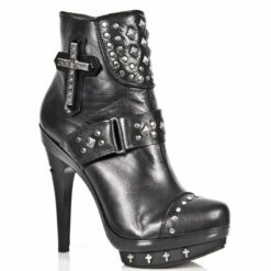 Bottines Cuir New Rock M.PUNK063-S1 -Spiral Boutique new rock m punk063 s1 2 zoom