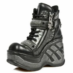 Bottines Cuir New Rock M.SP0002-C1 -Spiral Boutique new rock m sp0002 c1 4 zoom