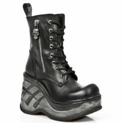 Bottines Compensées New Rock M.SP0004-C1 -Spiral Boutique new rock m sp0004 c1 2 zoom