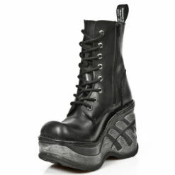 Bottines Compensées New Rock M.SP0004-C1 -Spiral Boutique new rock m sp0004 c1 4 zoom