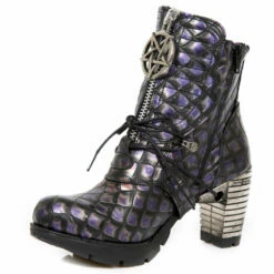 Bottines Cuir New Rock M.TR068-C6 -Spiral Boutique new rock m tr068 c6 3 zoom