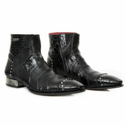 Chaussures Cuir New Rock M.NW122-C9