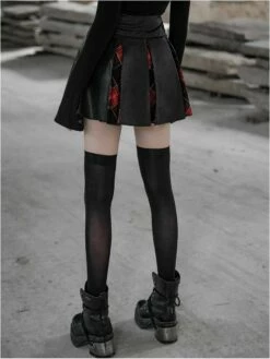 Mini Jupe PUNK RAVE Punk Rock -Spiral Boutique opq4503 900