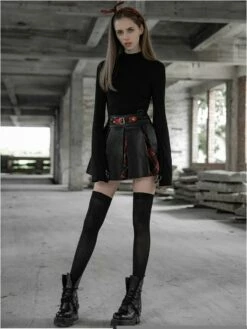 Mini Jupe PUNK RAVE Punk Rock -Spiral Boutique opq45051 900