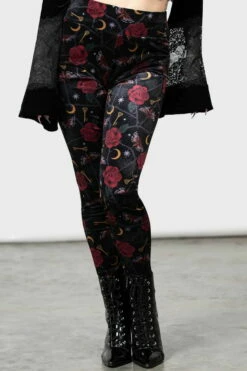 Leggings Velours KILLSTAR 'Ora' -Spiral Boutique ora leggings w c x1600 900