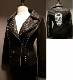 Perfecto Simili Cuir 'Mexican Skull'