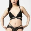 Soutien-gorge Gothique KILLSTAR 'Phantom' -Spiral Boutique phantom lace panty w b x16001 900