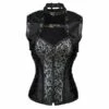 Corset Gothique Noir Et Son Boléro -Spiral Boutique progressive 900