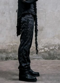 Pantalon Gothique Homme DEVIL FASHION -Spiral Boutique pt010 5