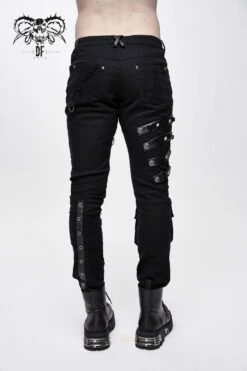 Pantalon DEVIL FASHION 'black Dragan' -Spiral Boutique pt1006 900