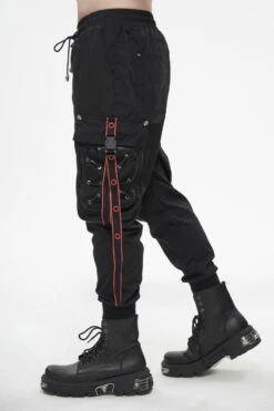 Pantalon Cargo DEVIL FASHION 'cyber Goth' -Spiral Boutique pt1765 900
