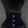Serre-taille Gothique En Velours Violet