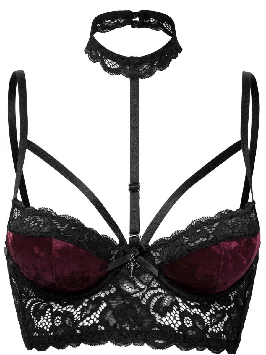 Soutien-gorge Gothique KILLSTAR 'ruby' 5 Soutien-gorge Gothique KILLSTAR 'ruby' – Image 3