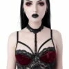 Soutien-gorge Gothique KILLSTAR 'ruby' -Spiral Boutique ruby velvet bralet c x1600 900