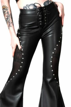 Pantalon Pattes D'eph KILLSTAR 'sabina's Sacrifice' -Spiral Boutique sabrinas sacrifice flares w c 900