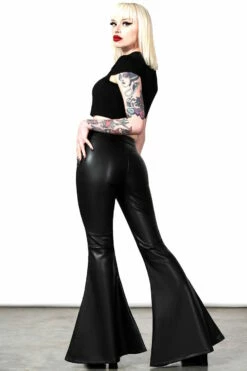 Pantalon Pattes D'eph KILLSTAR 'sabina's Sacrifice' -Spiral Boutique sabrinas sacrifice flares w e 900