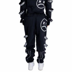 HELL BUNNY Jogging Femme HEARTLESS 'sad Girl' -Spiral Boutique sad girl club joggers ladies black heartless 2 900