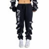 HELL BUNNY Jogging Femme HEARTLESS 'sad Girl' -Spiral Boutique sad girl club joggers ladies black heartless 5 900