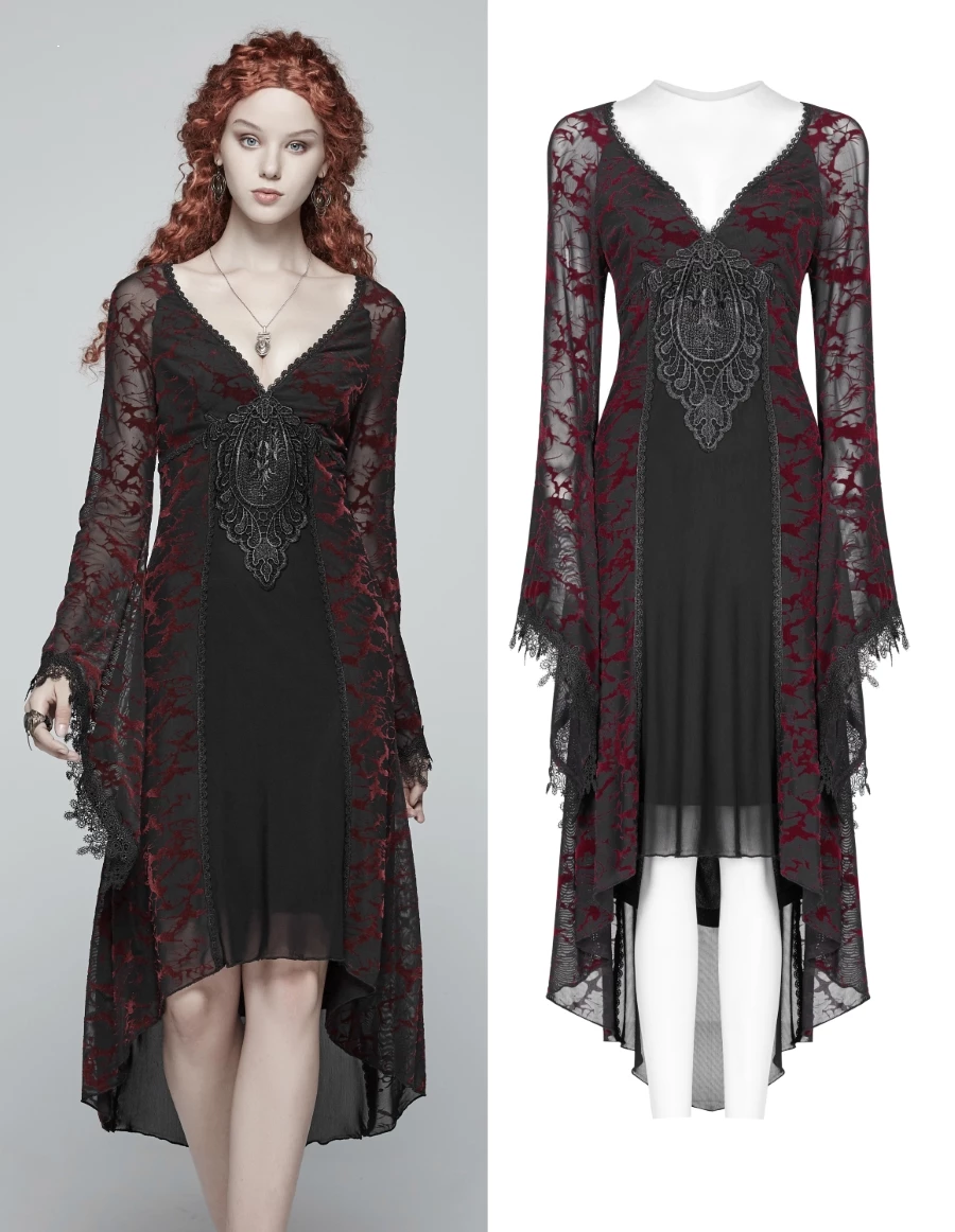 Robe Noire Et Rouge PUNK RAVE 'inkiria Blood' 3 Robe Noire Et Rouge PUNK RAVE 'inkiria Blood'