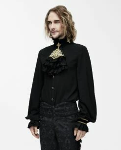 Chemise Baroque à Jabot DEVIL FASHION -Spiral Boutique sht023012 900