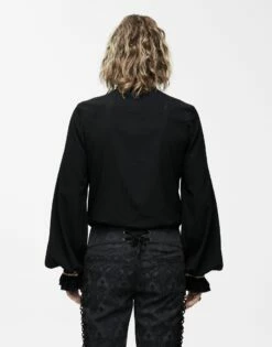 Chemise Baroque à Jabot DEVIL FASHION -Spiral Boutique sht023014 900