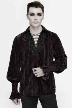 Chemise Vampire DEVIL FASHION 'aleister'