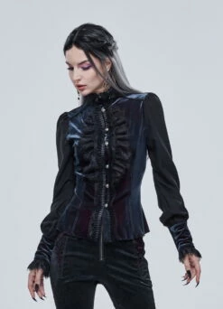 Chemise DEVIL FASHION 'Hellja' -Spiral Boutique sht0746 900