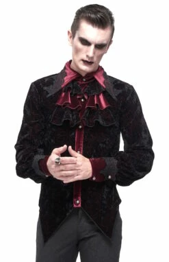Chemise Vampire DEVIL FASHION 'Lothaire' -Spiral Boutique sht0776 900