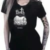 T-shirt Femme DISCOBOLE 'Goth' -Spiral Boutique simulation t shirt moon bat girl 900