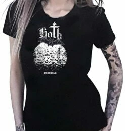 T-shirt Femme DISCOBOLE 'Goth'