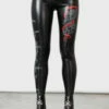 Leggings Look Cuir KILLSTAR 'Sinner' -Spiral Boutique sinner leggings w c x1600 900
